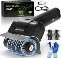 Elektrinis belaidis grilio valiklis 600 RPM, plienas 304