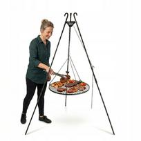 Grilis Garden Grill su 60 cm grotelėmis ir trikojomis