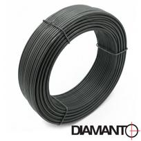 PVC dengta viela 2,6 mm 52 m antracito spalvos augalų tvirtinimui