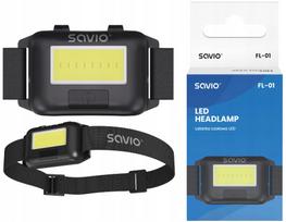 Prožektorius ant galvos LED Savio FL-01, 140 lm, 10 m, 4 režimai