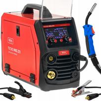 Pusiau automatinis suvirinimo aparatas MIG/MAG, MMA, TIG IDEAL 30-200 A 230 V