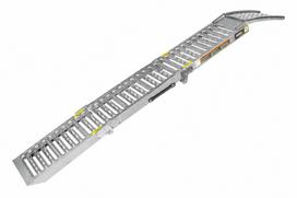 Sulankstoma plieninė pakrovimo rampos UNITRAILER 200 cm priekabai