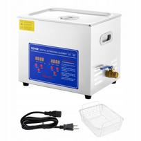 Ultragarsinis valytuvas Vevor 10L 240W su laikmačiu, nerūdijančio plieno