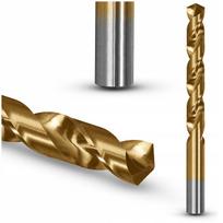 Metalo grąžtas 5.0 mm, titano danga