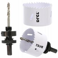 70 mm gręžimo karūna su adapteriu medžiui, gipso kartonui, PVC