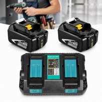 Akumuliatoriai 2x 18V 6Ah Makita BL1840 BL1850 ir 18V įkroviklis