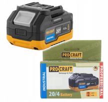 Akumuliatorius Li-Ion Procraft 20 V 4 Ah