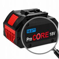 Akumuliatorius Bosch 18V 10Ah ProCORE su 21700 elementais, tinka GSR, GWS, GBH, GST