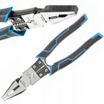 Multifunkcinės HOGERT 9in1 universalios replės izoliacijai 0,5-2,5mm²