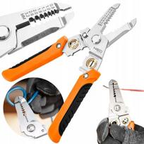 Izoliacijos nuėmimo ir gnybtų užspaudimo replės NEO TOOLS 6in1
