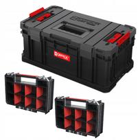 Įrankių dėžė QBRICK TWO+TWO PlusVario+ su 2xTWO ORGANIZER MULTI dėžutėmis