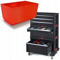 Konteineris, tinkantis KETER TOOL CHEST SET EKO įrankių lentynai