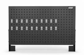 Įrankių lenta metalinė dirbtuvėms su 20 kabliukų 104x60cm FARYS