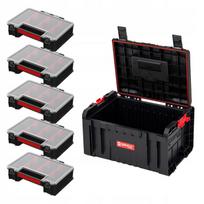 Įrankių dėžė QBRICK SYSTEM PRO+TWO TOOLBOX2.0 su 5xTWO ORGANIZER MULTI