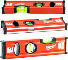 Magnetinis gulsčiukas Milwaukee Slim 20 cm su dviem libelėmis