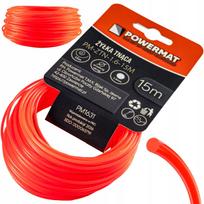 Apvali trimerio pjovimo viela Powermat 15 m