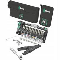 Dviračių įrankių rinkinys Wera bicycle set 3 A W05004183001 su galvutėmis