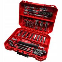 1/4" terkšlės raktas su aukštos kokybės galvutėmis MILWAUKEE 4932498382