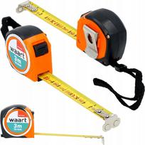 Kompaktiškas plieninis matavimo metras 3m 16mm WAART
