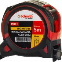 Ritininis matavimo metras Schmith 5 m x 25 mm su užraktu ir magnetu