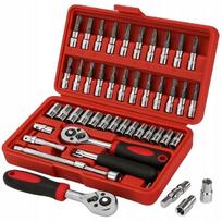 Rinkinys terkšlių raktų 46 dalių, dideli TORX