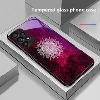 Luminous Black Lotus For Samsung Galaxy S10 S20 Plus S21 FE S22 S23 S24 FE S25 Ultra Black Tempered Glass Phone Case Hard Shell For Galaxy S20 FE
