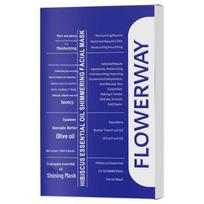 FLOWERWAY Begonia Brightening & Hydrating Overnight Mask for Radiant, Moisturized Skin white