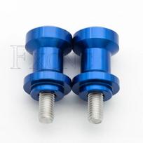 For Kawasaki Ninja 500 Ninja500 Z500 2024 2025 CNC Motorcycle Swingarm Spools Slider Stand Screw Bolts mėlyna