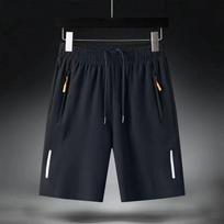 Summer Men Shorts Ice Silk Running Gym Sport Shorts Quick Dry Breathable Beach Short Pant Fitness Jogging Cool Casual Sportswear M