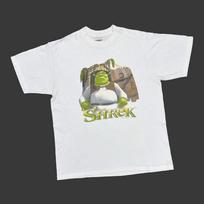 Shrek 2001 Y2k Vintage Movie Promo Dreamworks Animation Graphic Unisex T-Shirt S gray