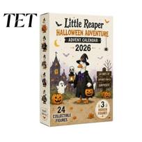 Halloween Advent Calendar 2026 with 24 Horror Ducks Figures, Days of Countdown for Kids Acrylic Adult Teens Boys Girls Surprise Gifts Cute Collectible A