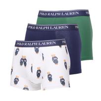 Bokserki Ralph Lauren Classic Trunk-3 Pack Multicolor - Dydis L (714830299228 Šortai)