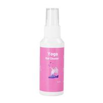 60ML Yoga Mat Cleaner Spray Portable Sweat Stain Removal Home Gym Fitness Pad