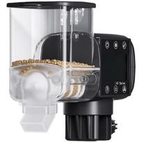 Digital Timer Fish Feeder For Aquariums Automatic Food Dispenser Quiet Operations Easy Installation Design for Pet Care gray