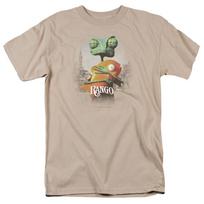 26 Rango Poster Art T Shirt Mens Licensed Movie Mr Timms Sand Unisex T-Shirt XXXXL