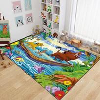 Multiple Sizes Lion King Simba Cartoon Large Area Carpet Rug for LivingRoom Children's Bedroom Sofa Doormat Floor Mat Great Gift 40cm x 60cm