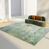 Green Abstract Fluffy Carpet Large Area Rugs for Living Room Soft Flannel Floor Mat Bedroom Decor Sofa Side Carpets 60*90cm