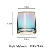 Dian Dazzling Trapezoidal Glass Tumblers (Set of 2)