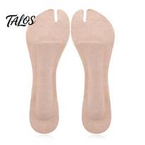 Neslystantys gelio neturintys vidpadžiai moteriškoms šlepetėms, sandalams, ergonomiška atrama pėdos arkai, anti-slipper, pėdų skausmo prevencijos įdėklai, lipnūs L abrikosas