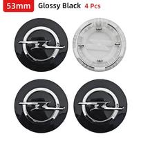 4 vnt. 53 mm/100 mm/110 mm Automobilio ratų centrinių dangtelių ženkleliai Opel Corsa Antara Astra Zafira Omega Vectra Insignia priedams