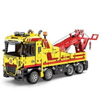 1794PCS Wrecker RC Car Building Blocks STEM Remote Control Engineering Truck Model Bricks Kids Toys Gifts for Boys Girls With Box