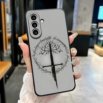 Lord Of The Ring Phone Case For Samsung A25 A13 A33 5G A54 A36 A35 A56 A52 A14 Shockproof Soft Cover Samsung A34 gray