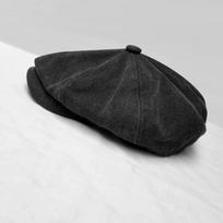 Didelis dydis XL62cm Drobės Newsboy kepurės Vyriškos Aukštos kokybės plokščios kepurės Britiška retro aštuonkampė kepurė Vintažinė Gatsby kepurė dailininko kepurė Baretė XL 60-62CM blue