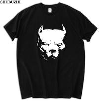 male funny present New PITBULL American Pit Bull Spiked Dog Collar Unisexs TShirt Size Unisex T Shirt Print Cotton Tshirt sbz5188 S