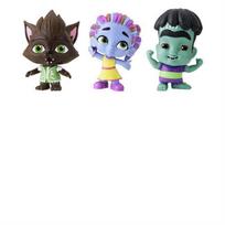 3 vnt./rinkinys Monstrų figūrėlės Žaislas Super lėlė PVC Anime Veiksmo figūrėlė Modeliai Žaislai Lėlė Vaikams Kalėdinė dovana gray