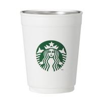 Starbucks Staba 2WAY stainless cup holder matte white 355ml