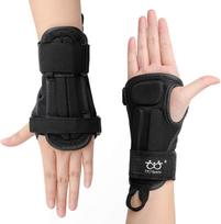 Wrist Guard Wrist Support For Roller Skating Snowboarding Skateboarding  Protective Gear Wrist Brace For Adultskidsyouth (1 Pair) United States black