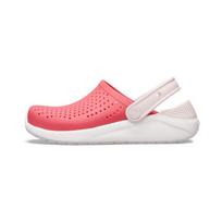 Crocs Literide Soft Comfortable Clogs Sports Sandals Kids Sandals Red 205964-6EW 28-29 white
