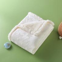 Naujagimio Antklodės Žieminės Dvigubo Sluoksnio Storesnės Vilnos Šiltos Apklotai Kūdikio Lovos Patalynė Minkštas Vežimėlio Dangalas Manta Bebe 75X100cm žvaigždė