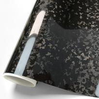 TPF Ghost Carbon Pattern Black Automotive Vinyl Car Stickers Self-adhesive Film Motorcycle Vinyls Body Covering Accessories Auto 10cmx150cm juoda
